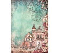Stamperia A4 Rice Paper for Decoupage - "Master of Magic House" - Enchanting Fantasy Design