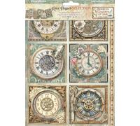 Stamperia A4 Rice Paper Selection 6pcs - Gardens of Time