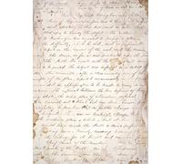 Stamperia A4 Rice Paper - Vintage Music Manuscript Design for Decoupage and Crafting