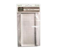 Stamperia - Acrylic Stamp Block for Scrapbooks, Albums, Card Making, and More, Lightweight for Comfortable and Precise Crafting, Laser-Etched Grid for Easy Alignment, Easy to Clean (18 x 8 cm)