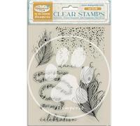 Stamperia Acrylic Stamp, Klar, One Size