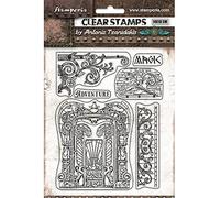 Stamperia Acrylic Stamp-Magic Forest-Adventure, Multicoloured, 14 x 18 cm
