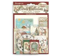 Stamperia Cards Collection Christmas Greetings, 0, One Size