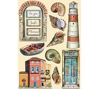 Stamperia Coloured Shape-Blue Dream, 0, A5