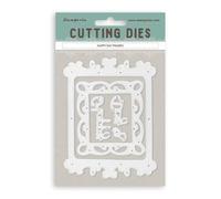 Stamperia - Cutting Dies for Scrapbooking, Albums, Cards, Bullet Journals, and More, Create Decorations with Natural Elements, Perfect for Crafts and Gifting (A6) (All Around - Happy Day Frames)