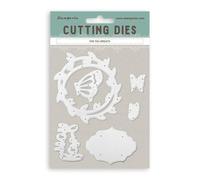 Stamperia - Cutting Dies for Scrapbooking, Albums, Cards, Bullet Journals, and More, Create Decorations with Natural Elements, Perfect for Crafts and Gifting (A6) (All Around - for Your Wreath)