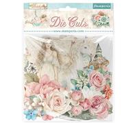 Stamperia - Die Cuts for Scrapbooks, Albums, Cards, Bullet Journals and More, Laser Cut Cardboard Shapes, Easy to Glue, Perfect for Hobbies, Crafts, and Gifting (Wonderland) (Assorted)