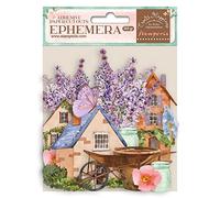 Stamperia Ephemera-Create Happiness-Welcome Home-Village, 0, 300 gram bag
