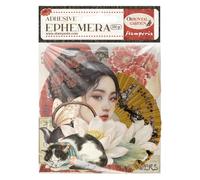 Stamperia - Ephemera for Scrapbooking, Albums, Card Making, Bullet Journalling and More, Adhesive Paper Cut Outs, Easy to Apply, Perfect for Hobbies, Crafts, and Gifting (Oriental Garden)