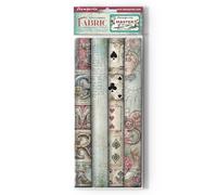 Stamperia Sheets Fabric, Multi-Coloured, 30 x 30