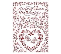 Stamperia - G Stencil - Provence Home is Where The Heart is