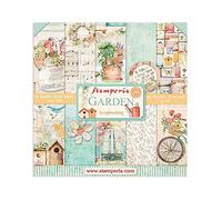 Stamperia Garden Paper Pad 30x30