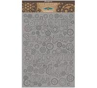 Stamperia Greyboard-Sir Vagabond Sentiments, Various, A4