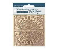 Stamperia International Decorative Chips-Alchemy-Astrology, Various, 14x14 cm