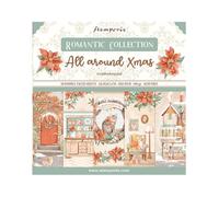 Stamperia International KFT All Around Xmas 10 Sheets, Multicoloured, 20.3 x 20.3 (8" x 8")