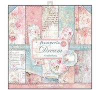 Stamperia International KFT Block 10 Sheets-Double Face Dream, Paper, Multicoloured, 30.5 x 30.5 (12" x 12")