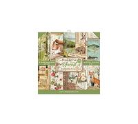 Stamperia International KFT Paper Pad 10 Sheets Double-Sided Forest, Multicoloured, 30.5 x 30.5 (12" x 12")