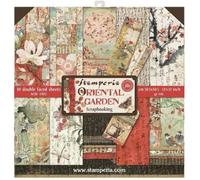 Stamperia International KFT Paper Sheets-Oriental Garden, Multicoloured, 30.5 x 30.5 (12" x 12")