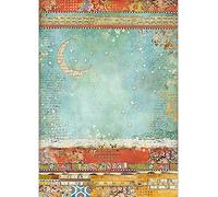 STAMPERIA INTERNATIONAL, KFT Rice Paper Pack A3 Moon, One Size