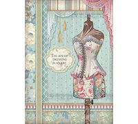 STAMPERIA INTERNATIONAL, KFT Rice Paper Pack A4 Mannequin, One Size