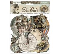 Stamperia International KFT Stamperia Assorted Die Cuts Voyages Fantastiques, Multicoloured, 15 x 15 cm