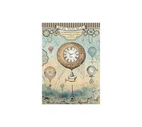 STAMPERIA INTERNATIONAL, KFT Stamperia-Rice Paper-Voyages Fantastiques Balloon, Multicoloured, One Size