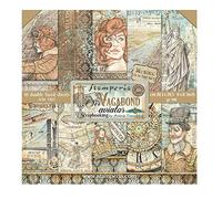 Stamperia International Mini Scrapbooking - Sir Vagabond - Aviator, White, (SBBS61)