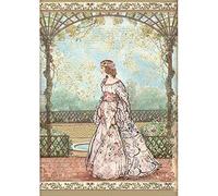 Stamperia International Rice Paper-Sleeping Beauty Princess, Various, A4