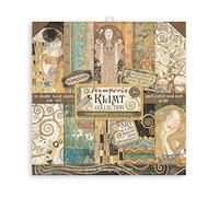 Stamperia International Scrapbooking Pad-Double Sided-Klimt, Various, 15.24x15.24 cm, SBBXS09