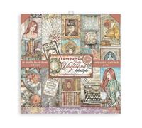Stamperia International Scrapbooking Pad-Lady Vagabond Lifestyle, 30.5x30.5 cm