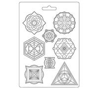 Stamperia International Soft Mould-Alchemy-Symbols, Various, A4
