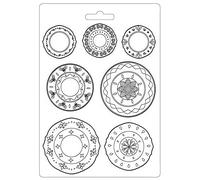 Stamperia International Soft Mould - Casa Granada Plates, Multicoloured, A5 (K3PTA5605)