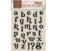 Stamperia International Stamperia-Acrylic Stamp Create Happiness Alphabet, 14 x 18 cm