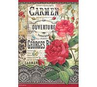 Stamperia International Stamperia-Rice Paper-Desire-Carmen Ouverture, Multicoloured, A4