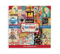 Stamperia International Stamperia-Scrapbooking Pad-Bauhaus, Multicoloured, 12 x 12 inches (SBBL116)