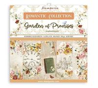 Stamperia International Stamperia-Scrapbooking Pad-Garden of Promises, White, OSFA