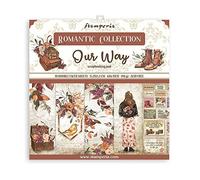Stamperia International Stamperia-Scrapbooking Pad-Our Way, Multicoloured, 6 x 6 inches, SBBXS19