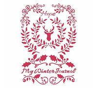 STAMPERIA INTL, KFT (3PL) Stamperia-G Stencil-Winter Tales-Hope, Multicoloured, 21x29.7