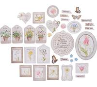 Stamperia Intl Stamperia-Assorted Die Cuts-Romantic Garden House, Multicoloured, one Bag