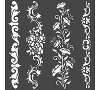 STAMPERIA INTL Stamperia-Thick Stencil-Borders, 18 x 18 cm