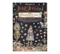 Stamperia - Junk Journal Stickers, Cut-Outs, and Backgrounds for Scrapbooks, Albums, Card Making, Bullet Journalling and More, Perfect for Hobbies, Crafts, and Gifting (Gardens of Time)