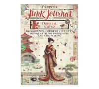 Stamperia - Junk Journal Stickers, Cut-Outs, and Backgrounds for Scrapbooks, Albums, Card Making, Bullet Journalling and More, Perfect for Hobbies, Crafts, and Gifting (Oriental Garden)