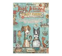 Stamperia - Junk Journal Stickers, Cut-Outs, and Backgrounds for Scrapbooks, Albums, Card Making, Bullet Journalling and More, Perfect for Hobbies, Crafts, and Gifting (Furry Friends)