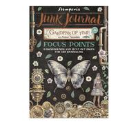 Stamperia - Junk Journal Stickers, Cut-Outs, and Backgrounds for Scrapbooks, Albums, Card Making, Bullet Journalling and More, Perfect for Hobbies, Crafts, and Gifting (Gardens of Time) (A5)