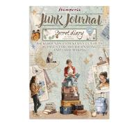 Stamperia - Junk Journal Stickers, Cut-Outs, and Backgrounds for Scrapbooks, Albums, Card Making, Bullet Journalling and More, Perfect for Hobbies, Crafts, and Gifting (Secret Diary)