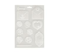 Stamperia K3PTA5663 Shabby Rose Soft Mould, Multicoloured, 14.8 x 21 x 1.1 cm