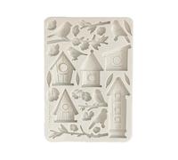Stamperia KACMA546 Dewdrops Decorative Paper, Grey, 14.8 x 21 x 1.1 cm