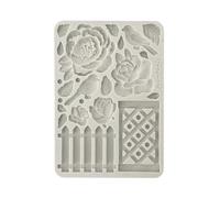 Stamperia KACMA559 Silicone Mould A5, Grey, 14.8 x 21 x 0.7 cm