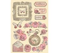 Stamperia KLSP161 Coloured Wooden Shape A5, Multicoloured, 14.8 x 21 x 0.8 cm