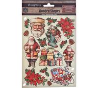 Stamperia KLSP168 Coloured Wooden Shape A5, Multicoloured, Assorted